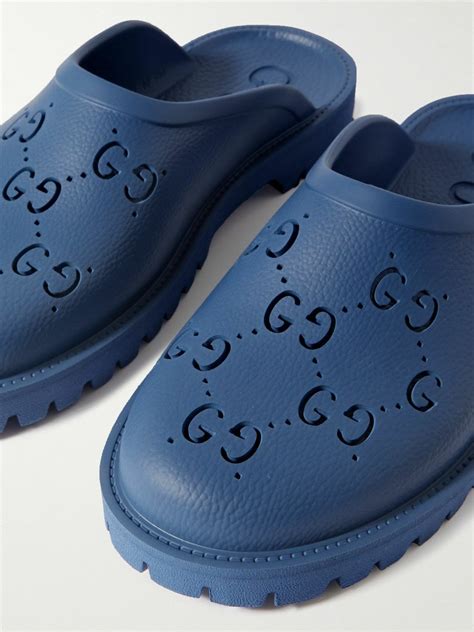 gucci mules blue|latest gucci slippers for ladies.